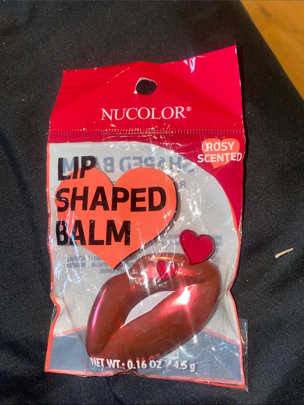 NuColor Rosy Scented Lip Shaped Balm — Shimmer Pink